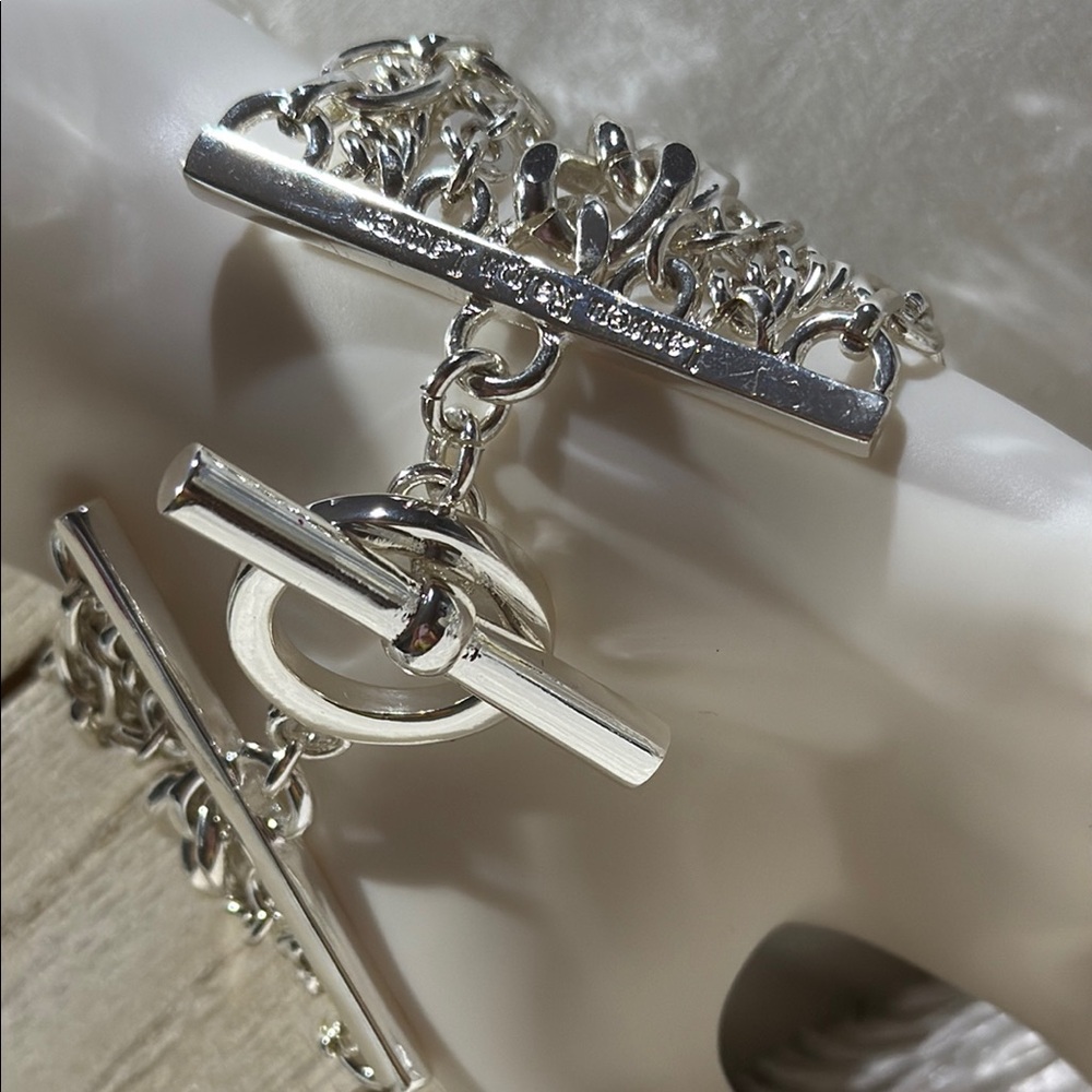 Lauren Ralph Lauren Silver Chain Bracelet Set - Picture 6 of 7